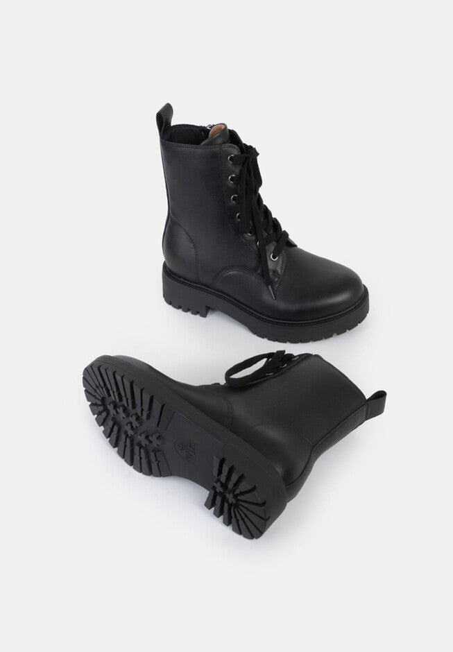 Morgan Combat Boots, Black / Black, alternate image number 2