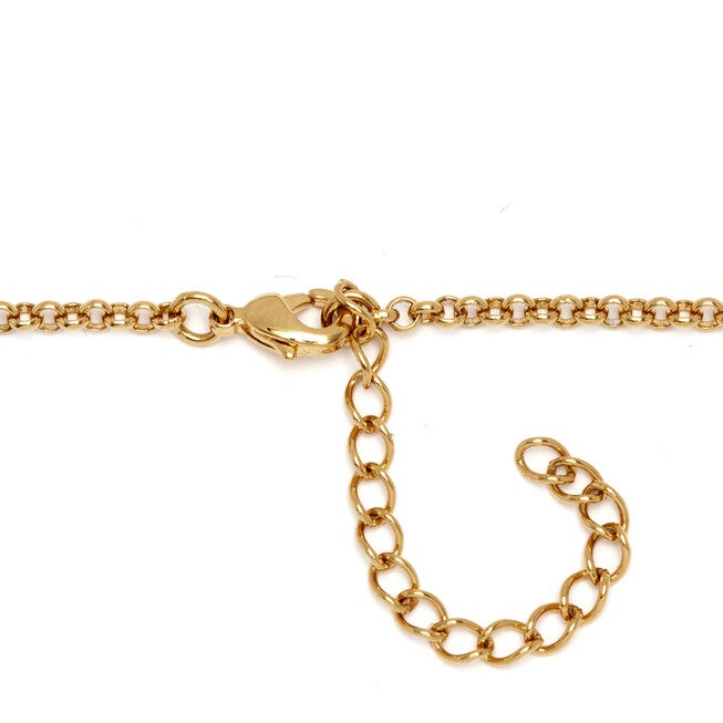 18k Gold-Plated Two-Tone Filigree Butterfly Ankle Bracelet Adjustable 9 inches to 11 inches, , alternate image number null