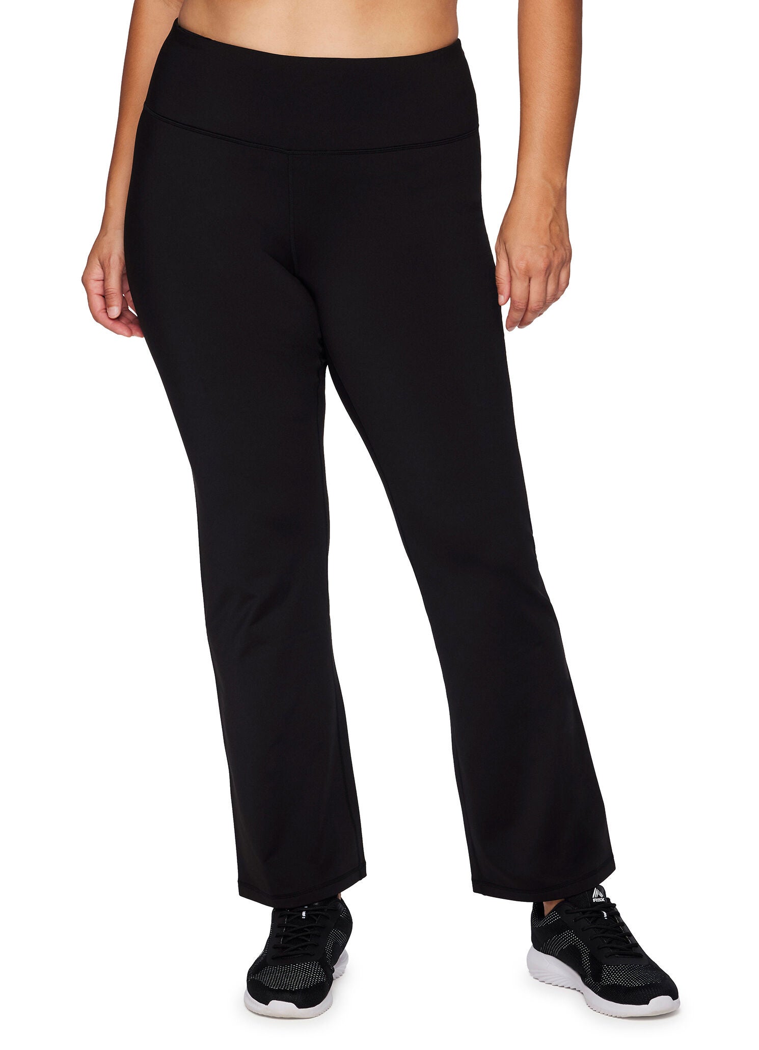 Plus Prime Fleece Slim Bootcut Pant, Black / Black, hi-res image number 0