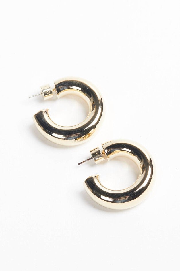 BABY RYAN HOOPS IN GOLD, Gold / Gold, hi-res image number null