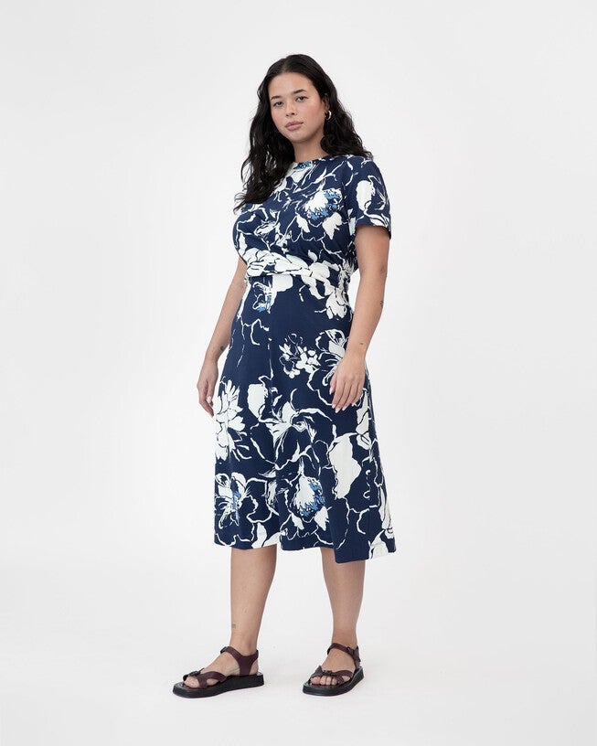 Mac Dress, Maritime BlueBluebird Multi / Navy, alternate image number 1