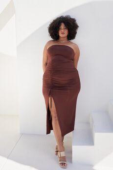 Whitney Ruched Maxi Dress