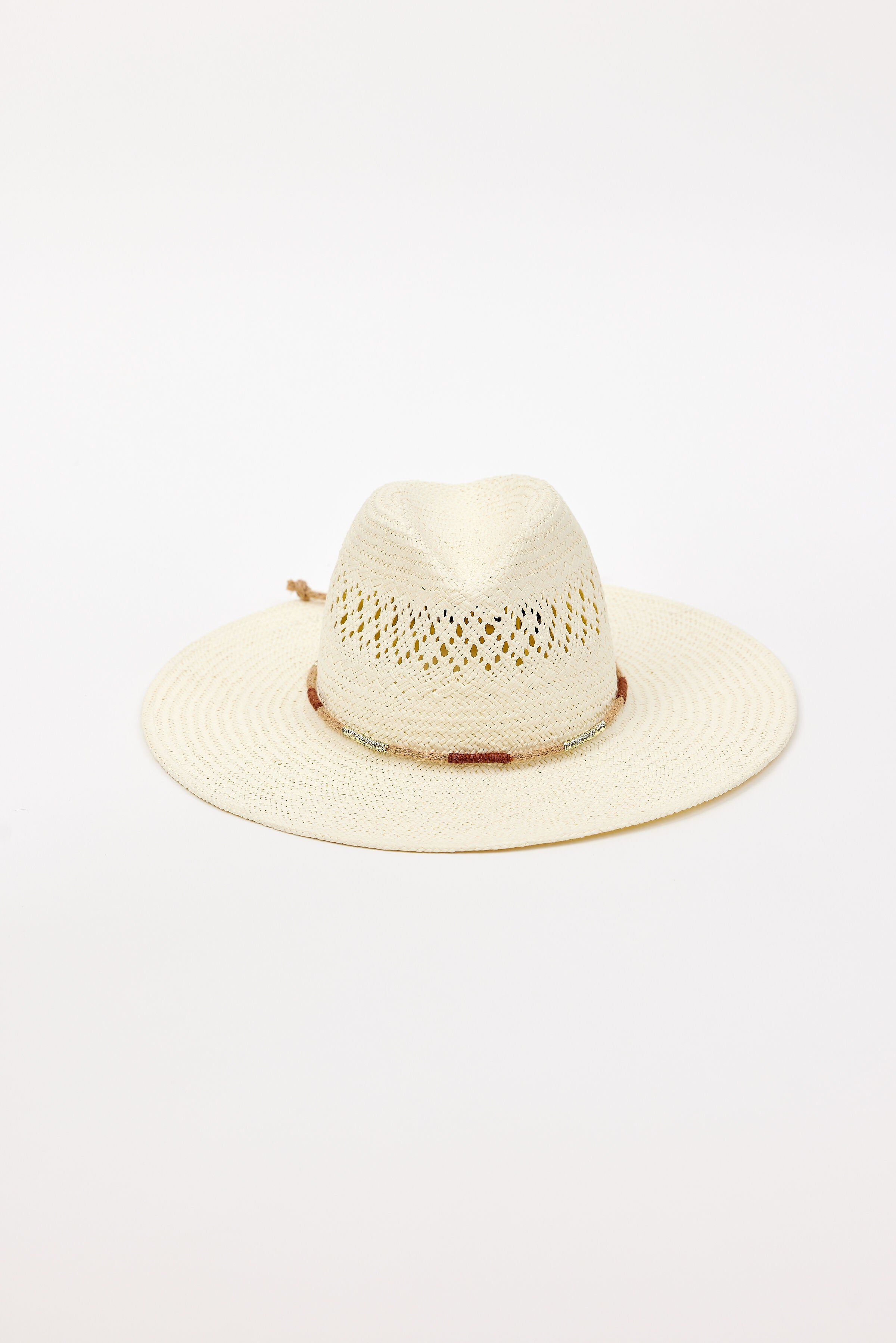 Luxe Packable Sunhat, BleachJute / Ivory, alternate image number 1