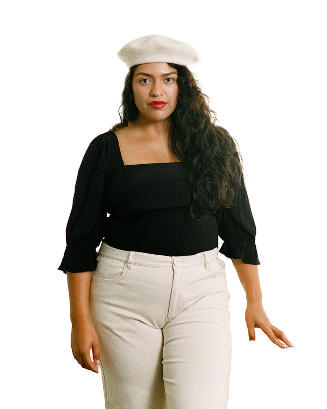 Eden Crop Top, Black / Black, hi-res image number 0