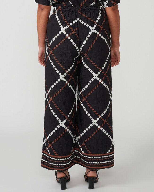 Marine Pants, Print / Black, alternate image number 3
