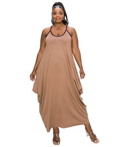 SPAGHETTI STRAP HAREM DRESS