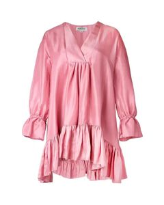 Thistle Raw Silk Mini Dress