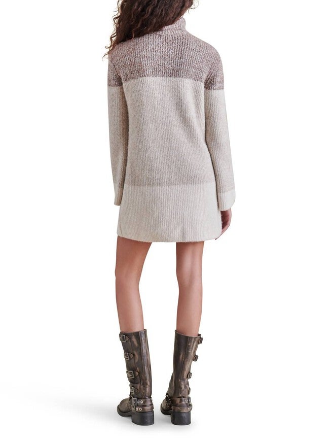 MEGHAN SWEATER DRESS IN OATMEAL, Oatmeal / Beige, alternate image number null