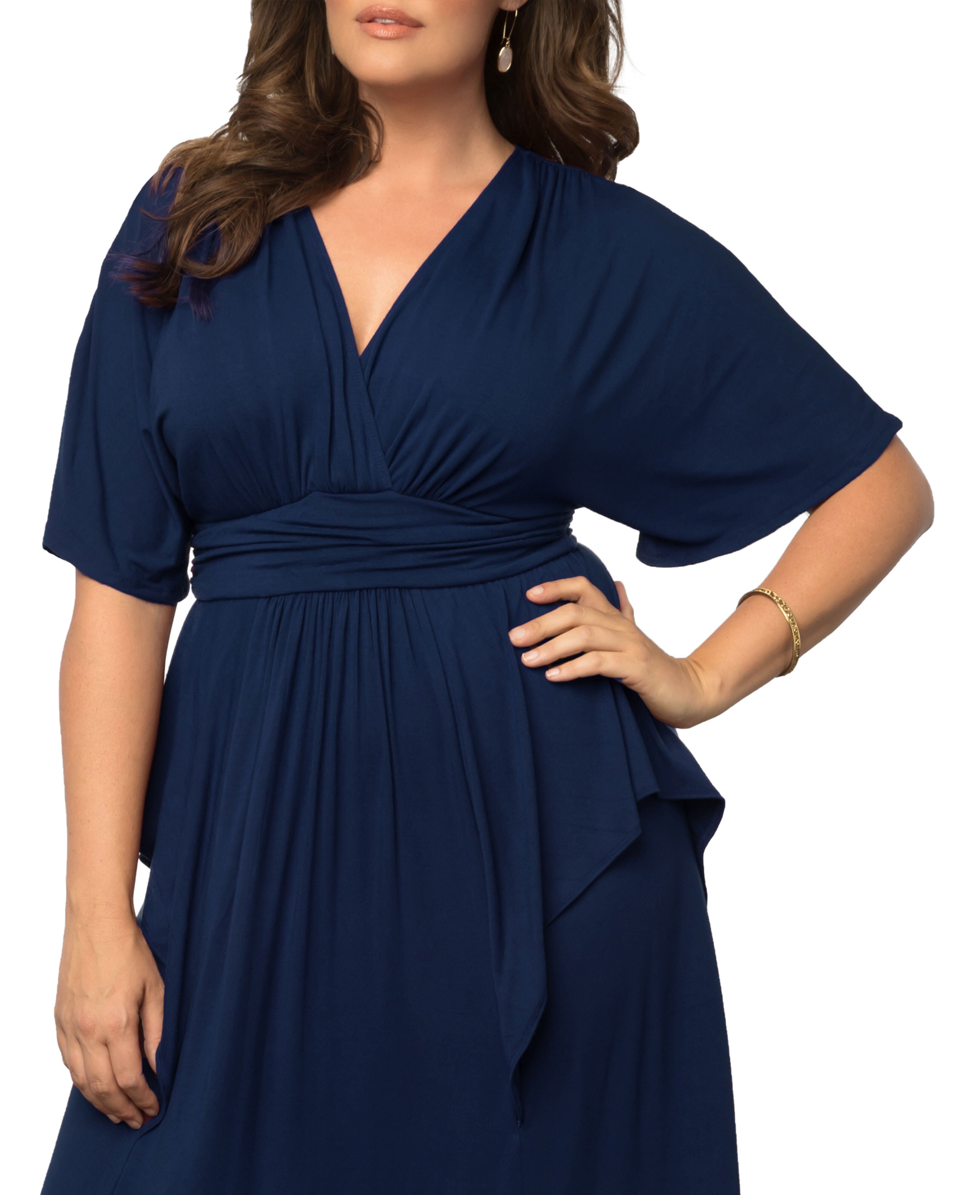 Indie Flair Maxi Dress, NOUVEAU NAVY / Navy, alternate image number 1