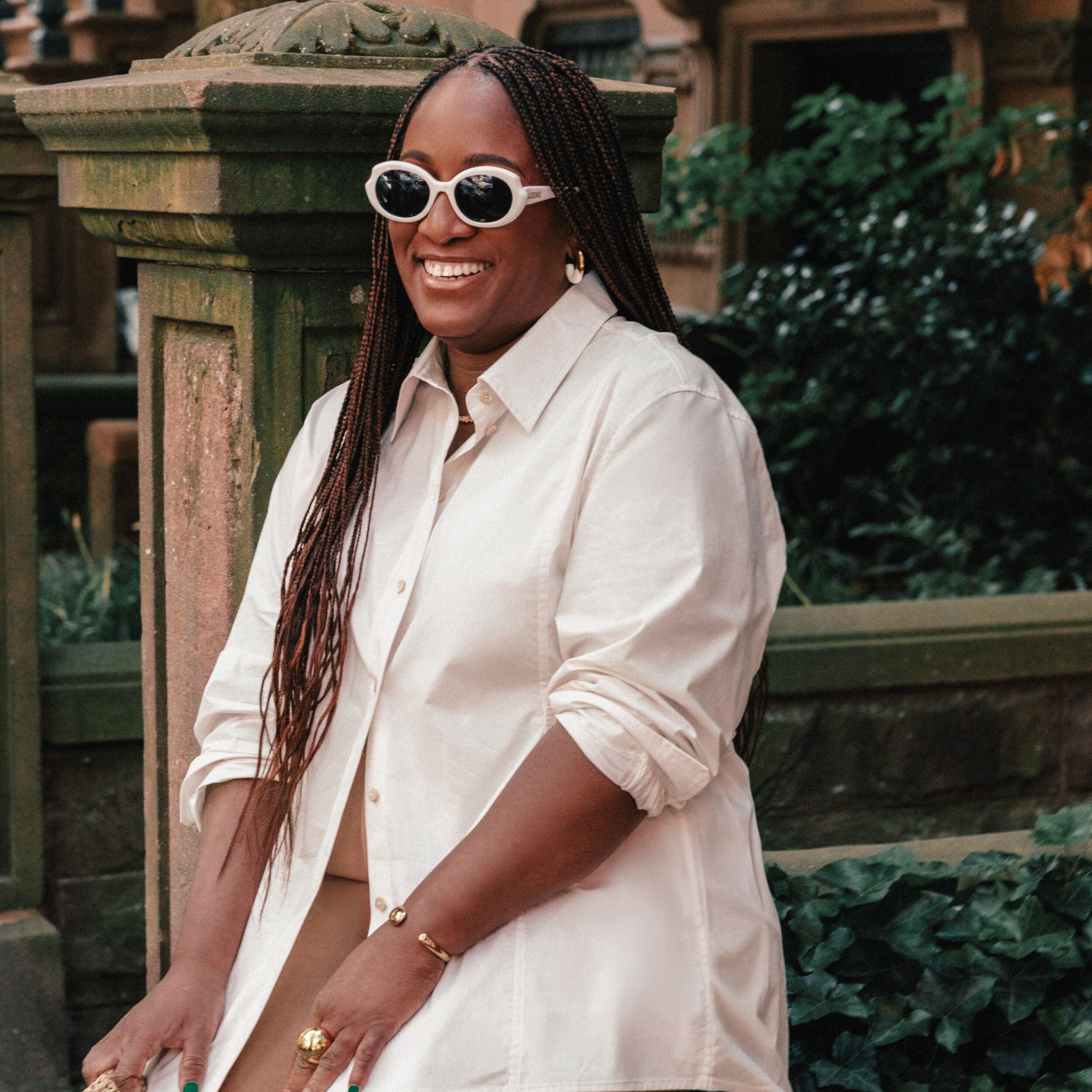 Bentley Al Fresco Shirt - Cotton Poplin, Eggshell / White, alternate image number 6