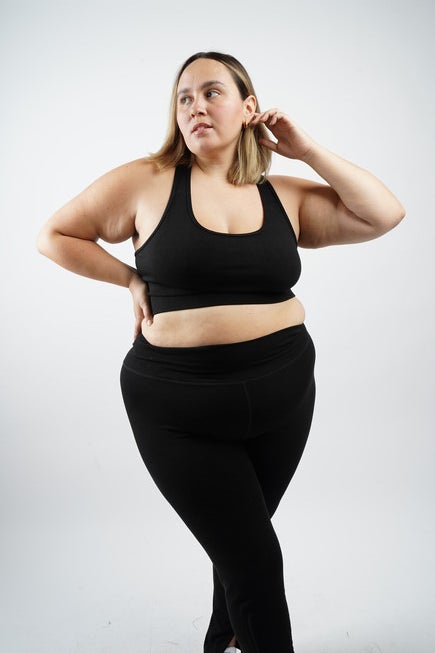 Aspen Sports Bra, Black / Black, hi-res image number 0