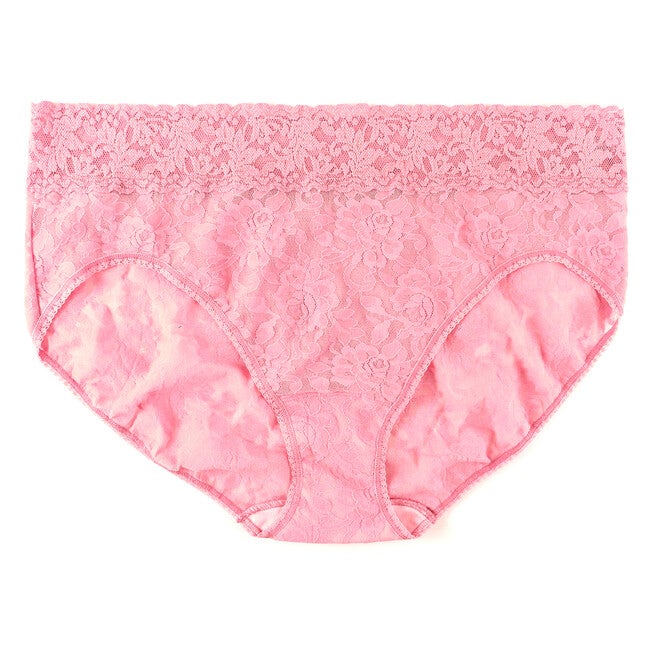 SIGNATURE LACE PLUS SIZE FRENCH BRIEF, PNKLPINK LADY / Pink, hi-res image number null