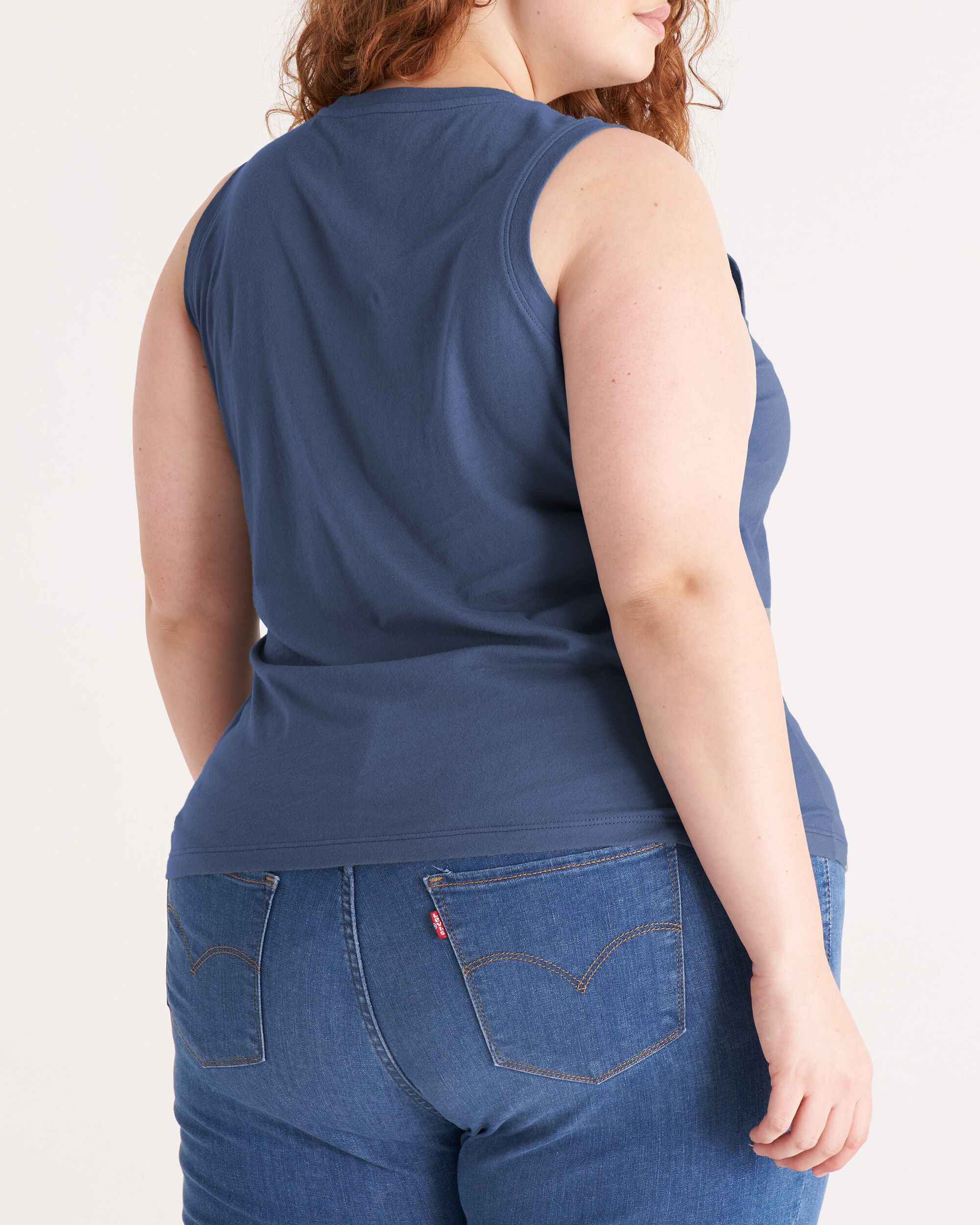 The Muscle Tank, Midnight / Navy, alternate image number 2