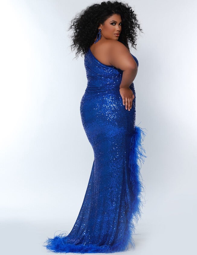 TURBO CHARGER FORMAL GOWN, Cobalt / Cobalt, alternate image number null