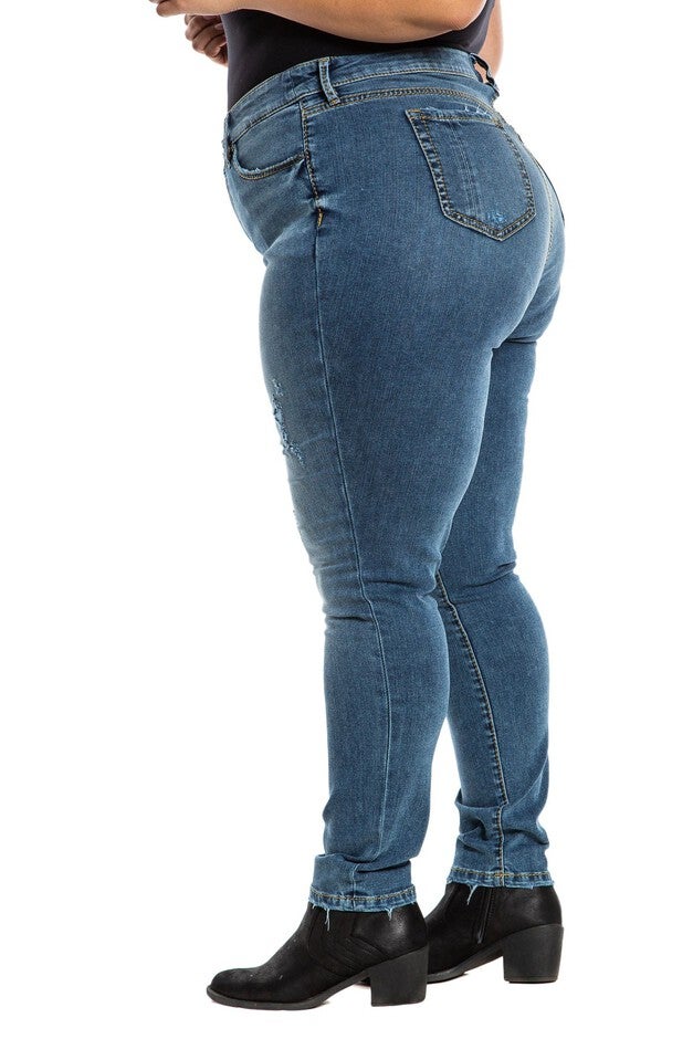 High Rise Skinny - Kathleen, KATHLEEN / Medium Wash, alternate image number 2