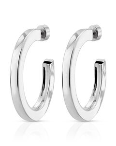 Baby Alexis Hoops Silver