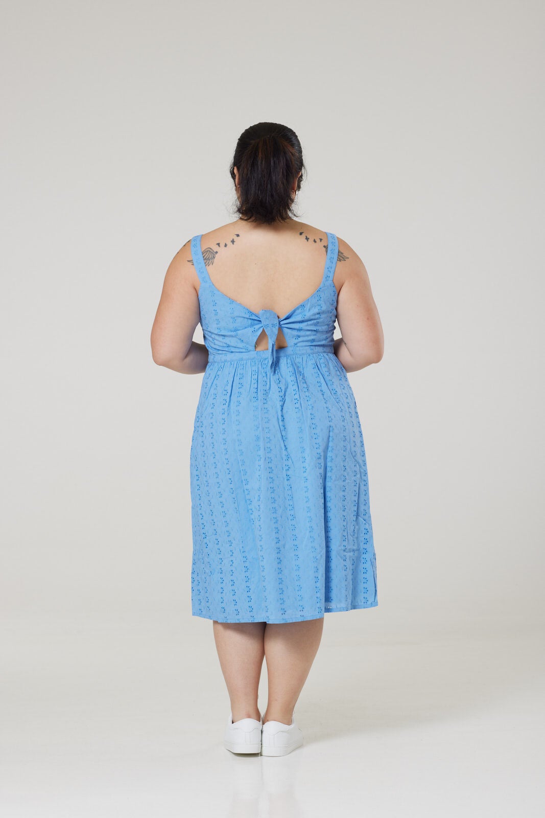 Remmy Blue Dress, Light Blue / Light Blue, alternate image number 1