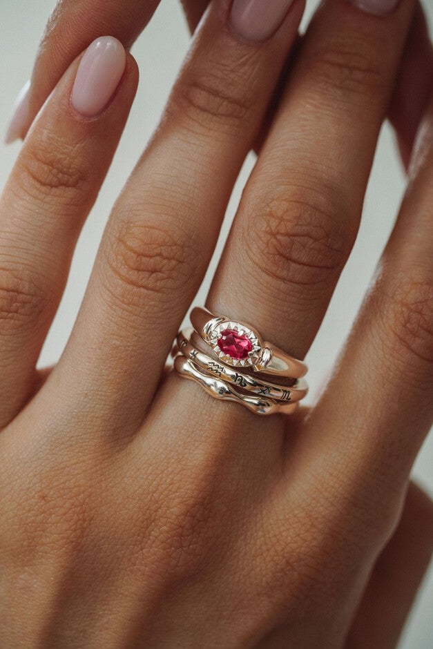 The Archive Ring | Silver, Silver / Silver, alternate image number 2