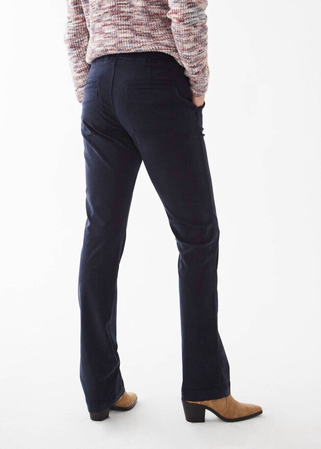 PULL-ON BOOTCUT TENCEL PANT IN NAVY, , alternate image number 3