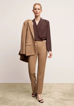 Smith Straight Trouser - Washable Wool Twill