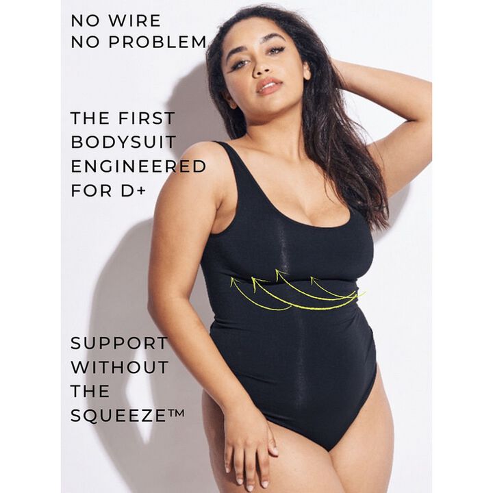 BODYSUIT, Onyx / Black, alternate image number 2