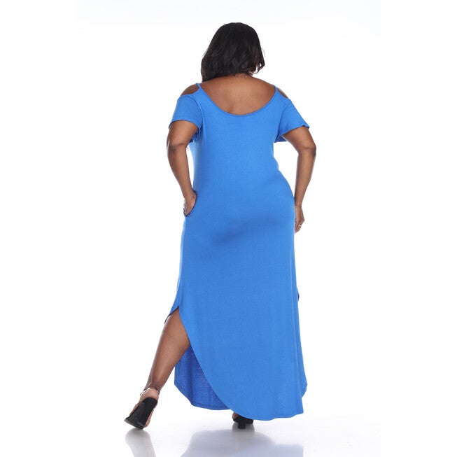 'Lexi' Maxi Dress, Royal / Royal Blue, alternate image number 3