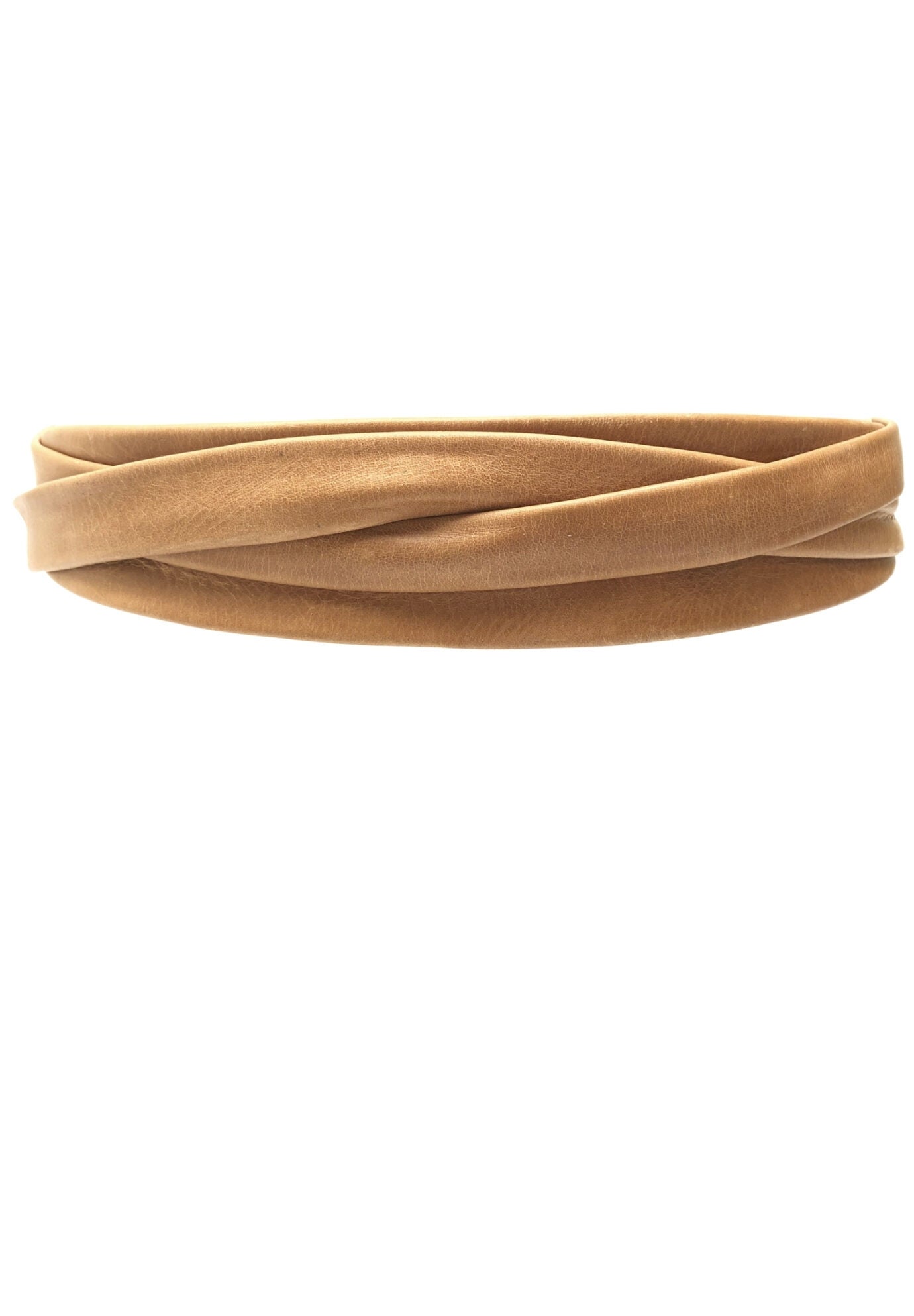 Midi Wrap Belt, Tan / Tan, hi-res image number 0