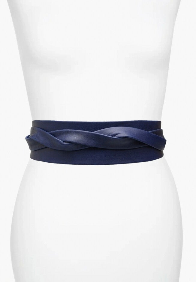 Classic Wrap Belt, Marine / Navy, hi-res image number 0