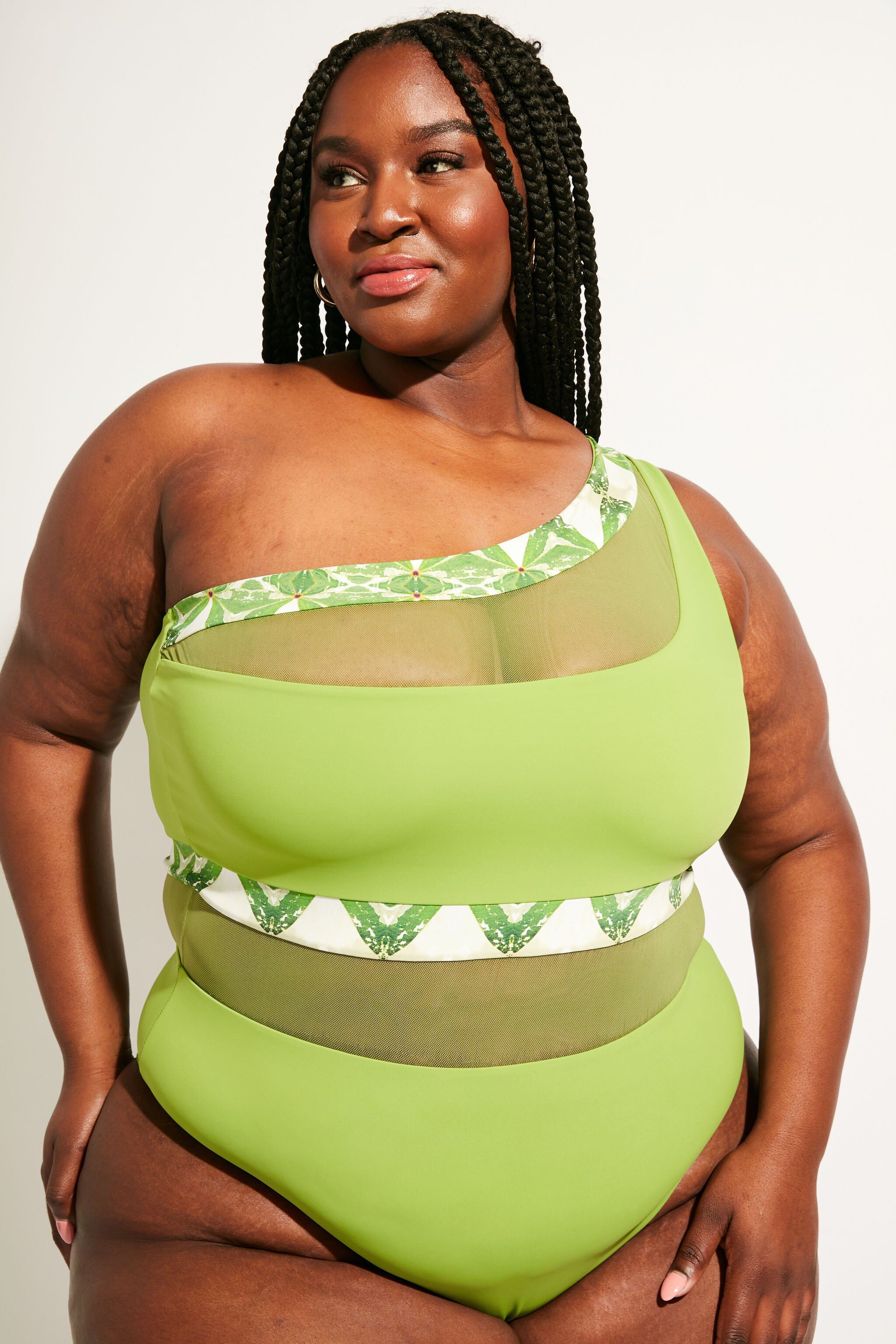 Coast One Piece II, PothosNephrite / Light Green, alternate image number 3