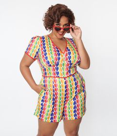 Plus Size Sleep Romper