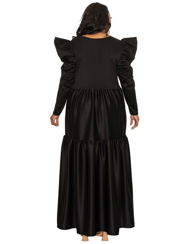ISABEL TIERED MAXI DRESS, , alternate image number 5