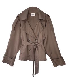JULIA SHORT TRENCH COAT