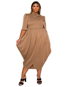 Aesira Tulip Hem Pocket Dress