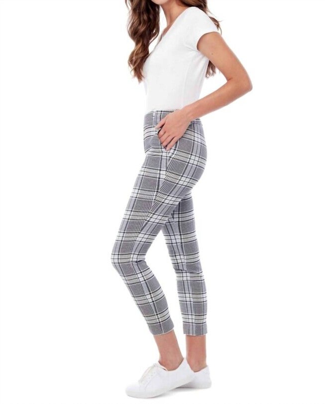 GWYNETH PANTS IN MARQUIS PLAID, , alternate image number null