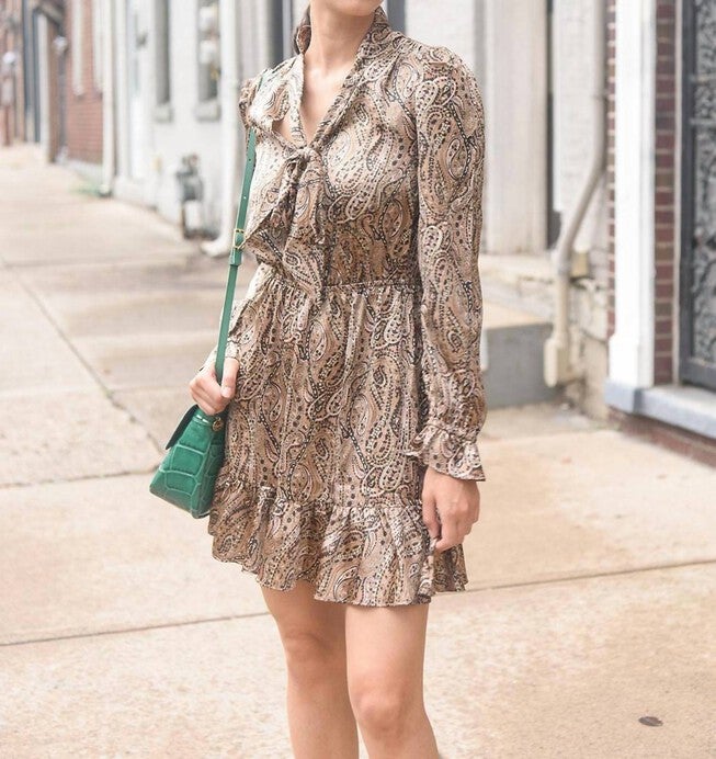 LARANA DRESS IN DESERT PAISLEY, , alternate image number null