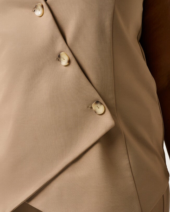 Mahina Top, Mushroom / Brown, alternate image number 3
