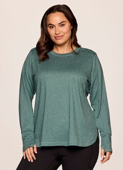 Studio Practice Long Sleeve Tunic Tee