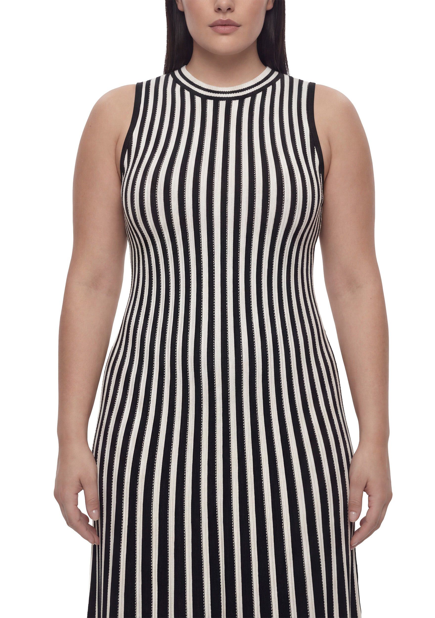 Wrenlee Dress, Black White / Black, alternate image number 3