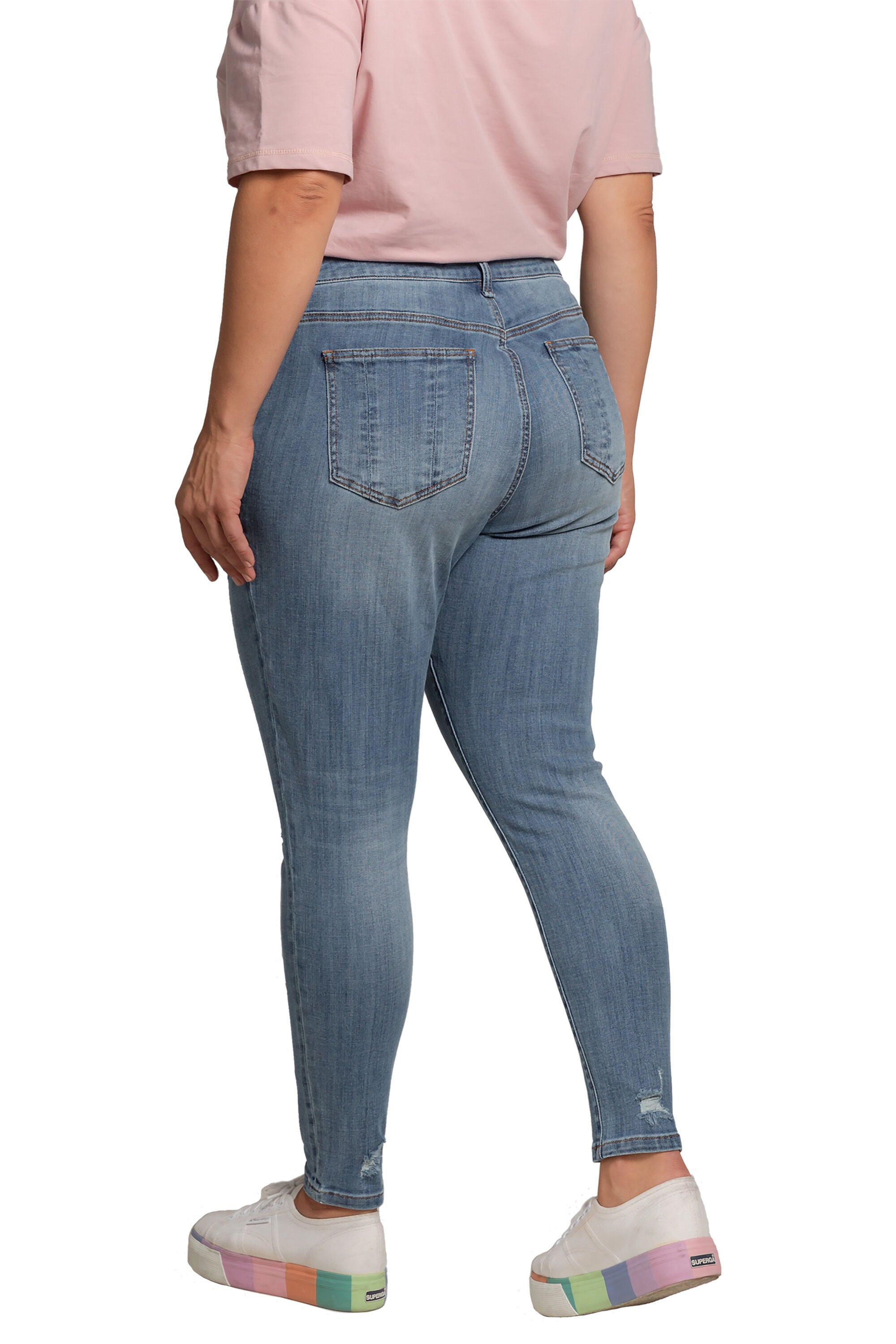 Standards & Practices Slight Ripped Skinny Jeans, , alternate image number 6