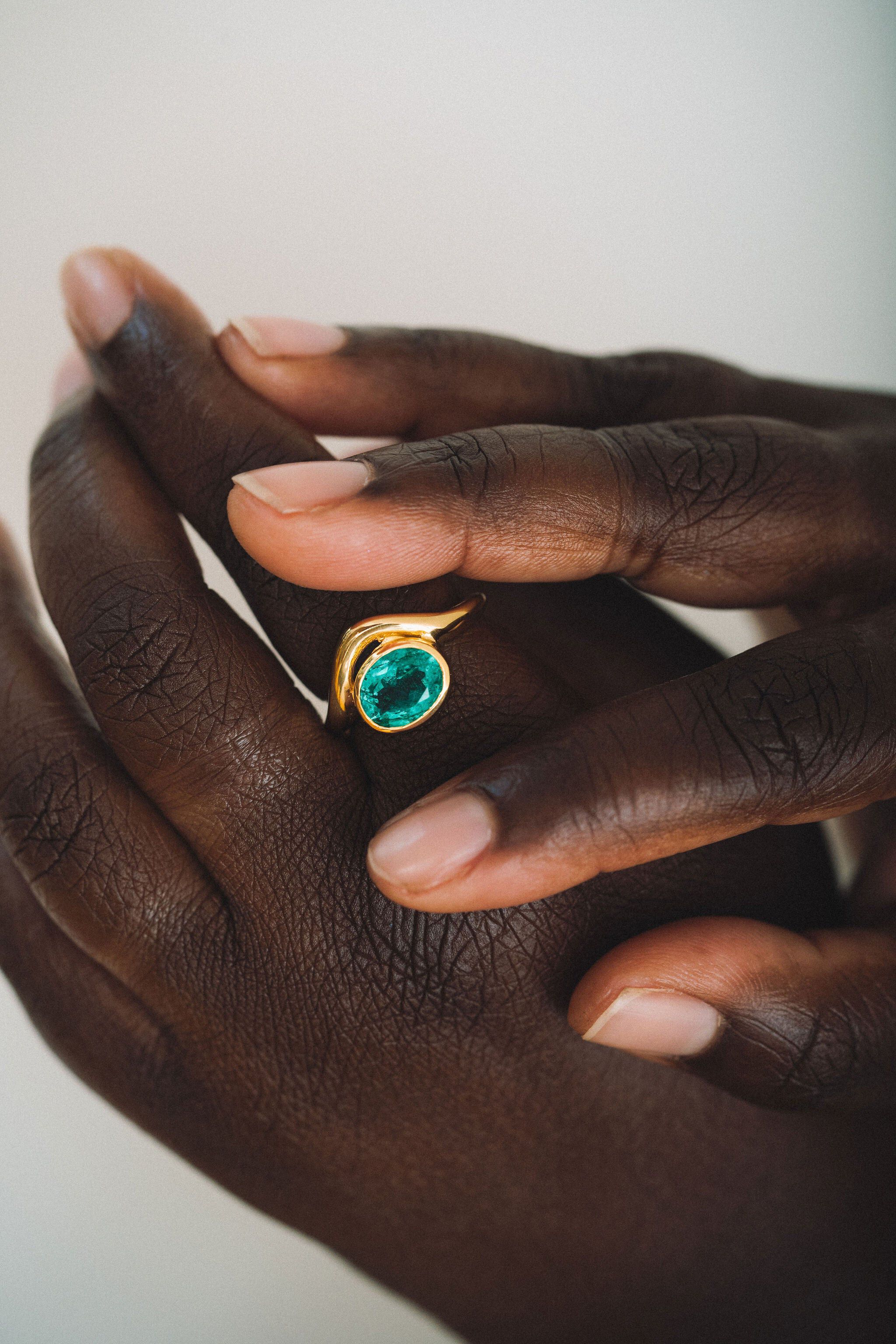 The Cenote Ring | Gold, Gold / Gold, alternate image number 1