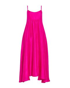 Rachel Raw Silk Midi Dress