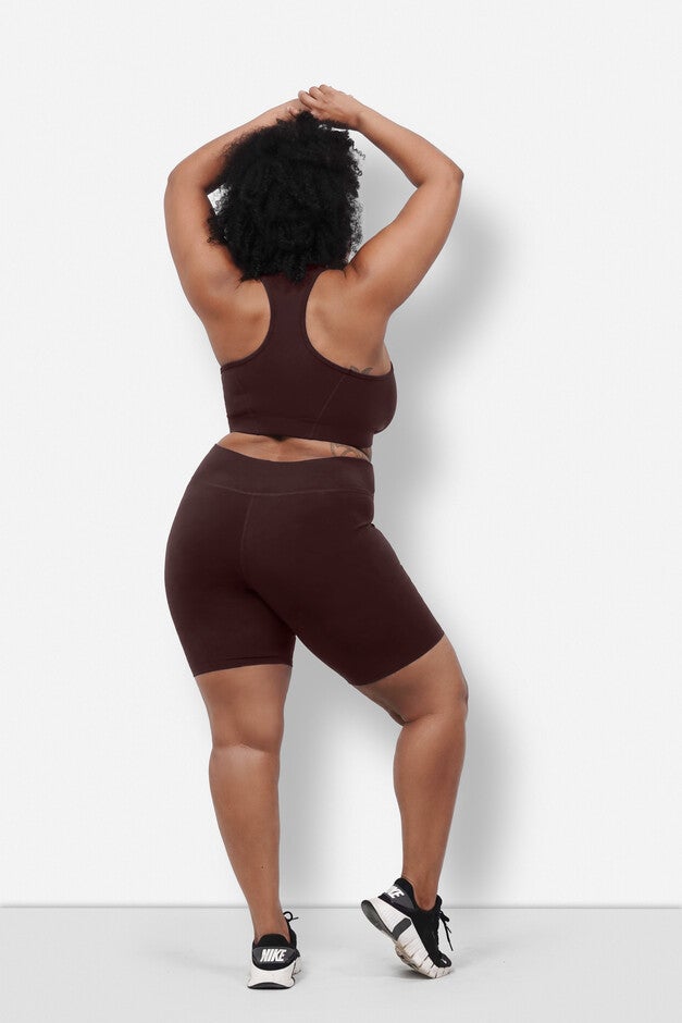 Aspen Sports Bra, Cocoa / Brown, alternate image number 3