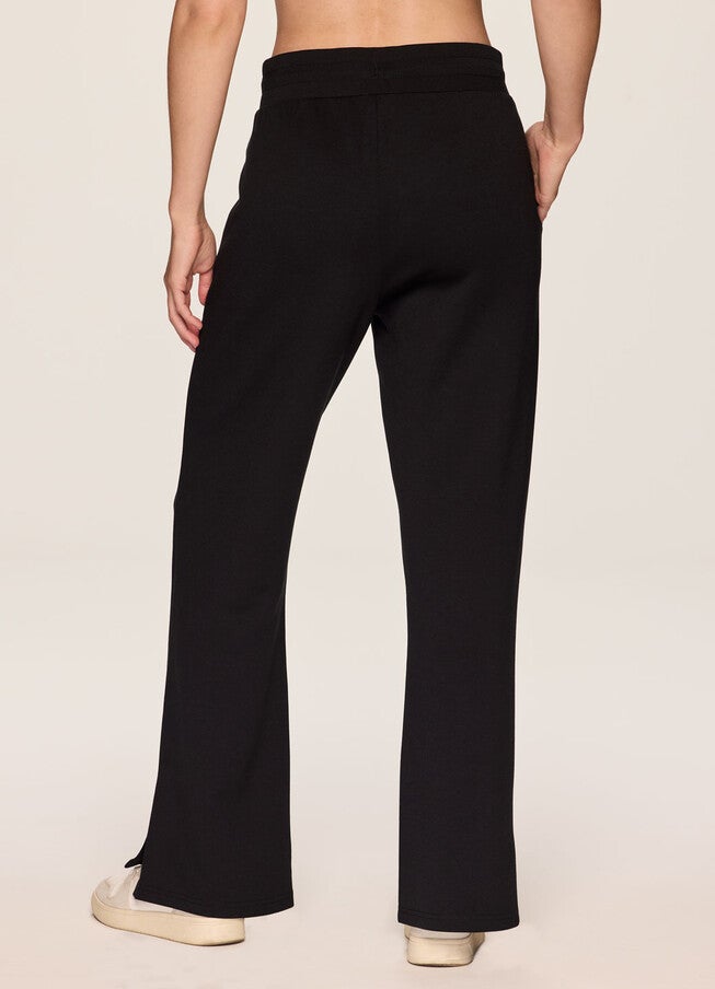 Solace Scuba Wide Leg Pant, Black / Black, alternate image number 2