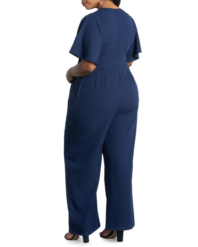 Charisma Crepe Jumpsuit, NOUVEAU NAVY / Navy, alternate image number null
