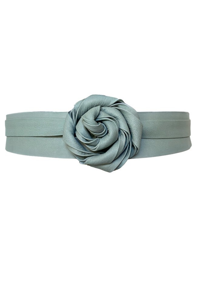 Midi Wrap Belt, Matcha / Sage Green, alternate image number 1