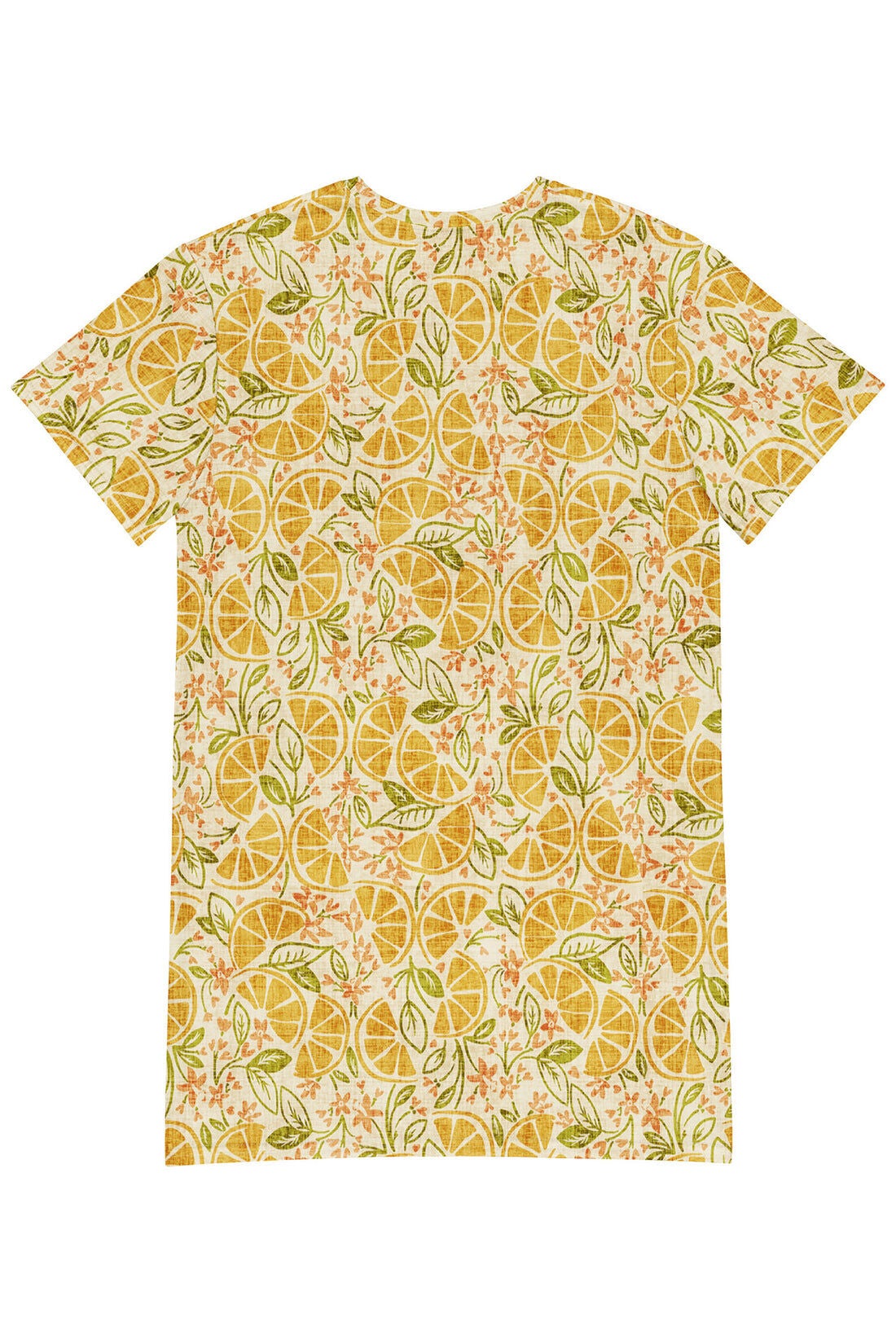 Vintage Citrus T-shirt Dress, , alternate image number 2