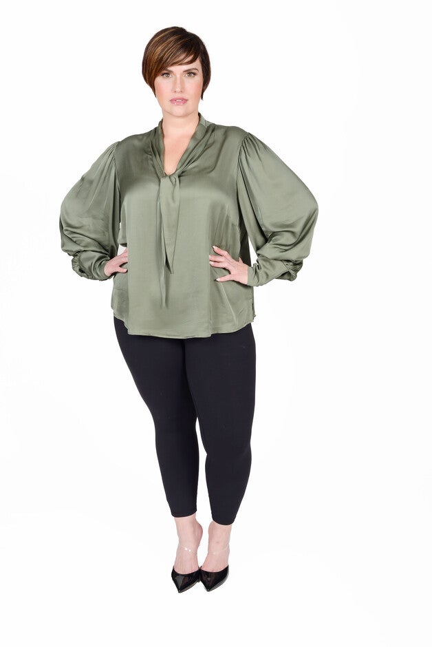 Mia Scarf Neck Blouse, , alternate image number 5