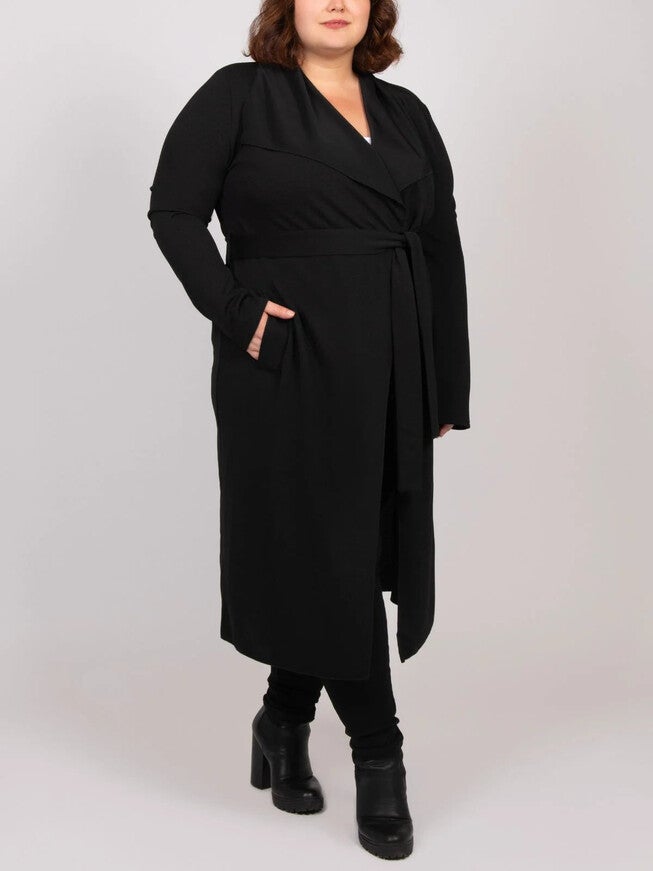 Evelyn Lux Soft Knit Long Cardigan, , alternate image number 7