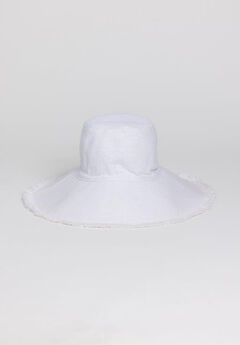 Fringed Canvas Packable Hat