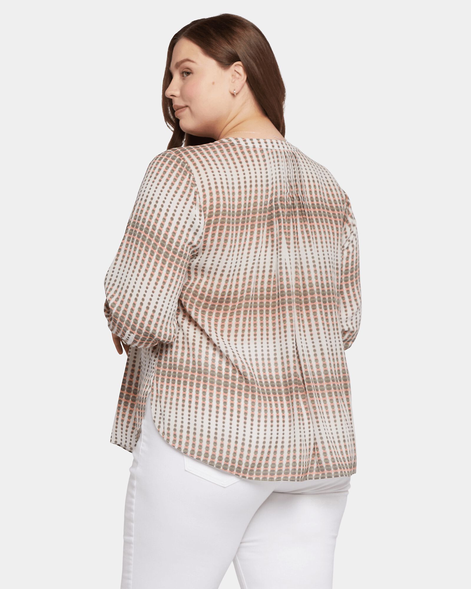 Pintuck Blouse, Desert Oracle / Mauve, alternate image number 2